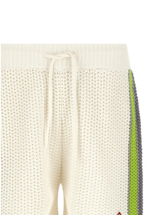 Бермуды, шорты CASABLANCA 'Stripe Crochet' (MSP26KW120801) #