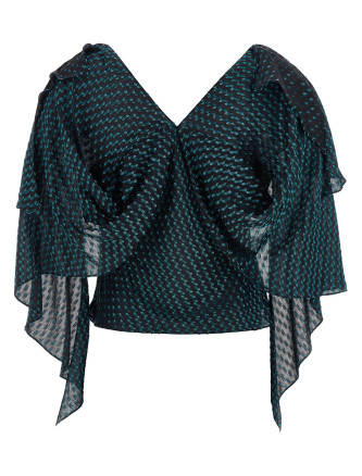 Рубашка, блузка KIKO KOSTADINOV 'Plexus' (KKWSS26SH0452) #