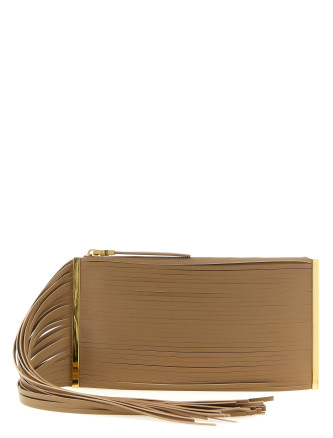 Клатч ELISABETTA FRANCHI Fringed clutch