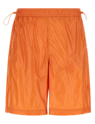 Бермуды, шорты LAMINAR Shiny nylon bermuda shorts