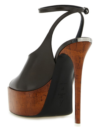 Босоножки на высоком каблуке THE ATTICO 'Ornella' (260WSH00911828) #