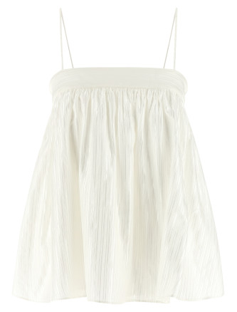 Повседневный топ ROTATE BIRGER CHRISTENSEN Striped viscose top