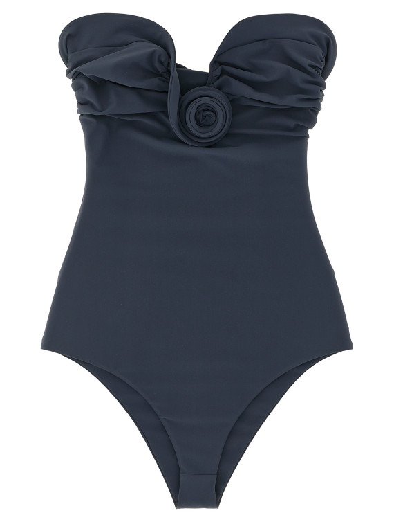 '05' one-piece swimsuit (804526GREY) #1