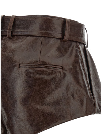 '22' shorts (273526BROWN) #