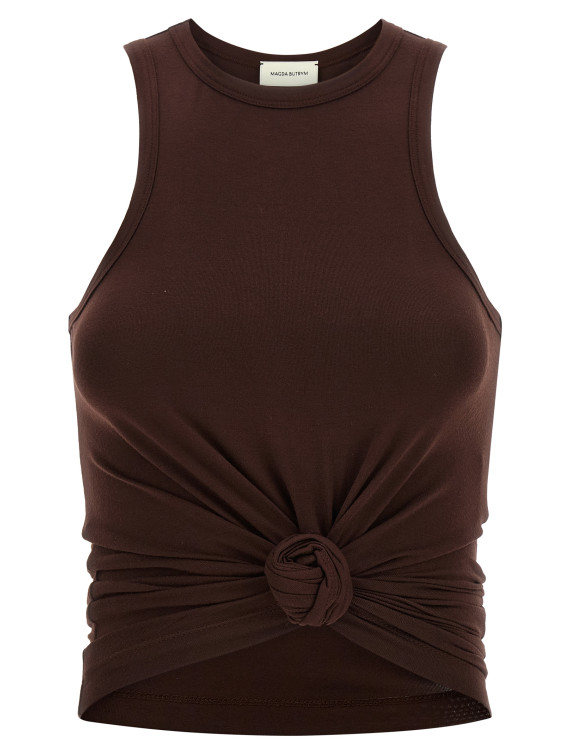 Повседневный топ MAGDA BUTRYM '05' (166526BROWN) #1
