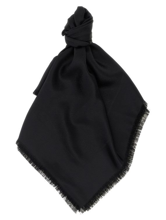 Шарф, платок GUCCI GG lamé shawl (8445613GA181000) #1