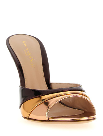 Босоножки на высоком каблуке GIANVITO ROSSI 'Marea' (G1012795RICMETRGBC) #