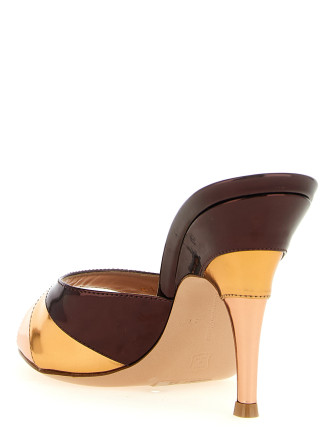 Босоножки на высоком каблуке GIANVITO ROSSI 'Marea' (G1012795RICMETRGBC) #