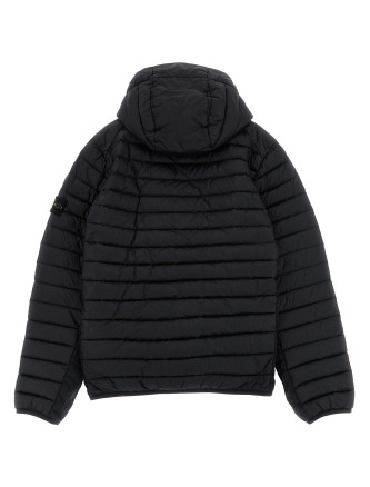 Пуховая куртка, парка, повседневная куртка STONE ISLAND JUNIOR Hooded down jacket (L1S164100009S0024V0029) #