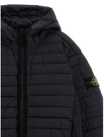 Пуховая куртка, парка, повседневная куртка STONE ISLAND JUNIOR Hooded down jacket (L1S164100009S0024V0029) #