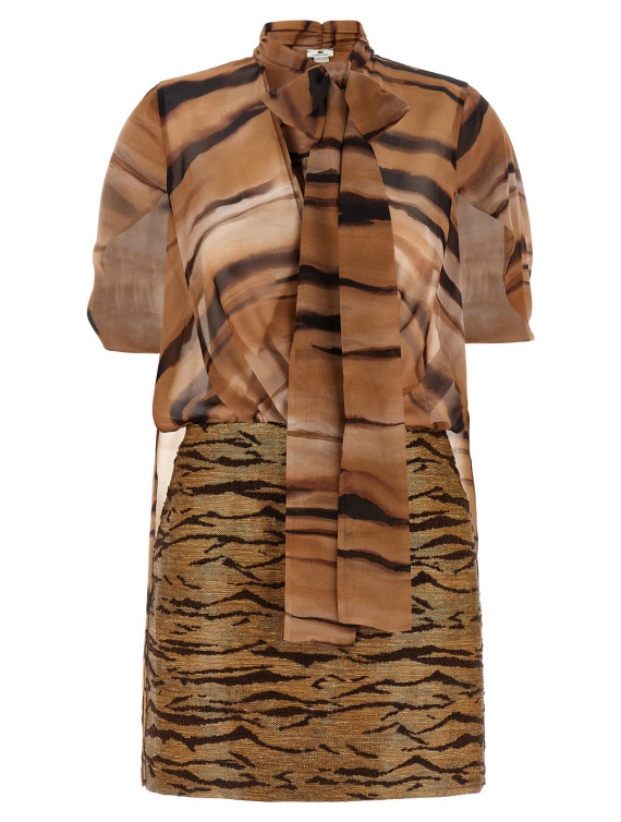 Мини ELISABETTA FRANCHI Animal dress (AB95662E2470) #1