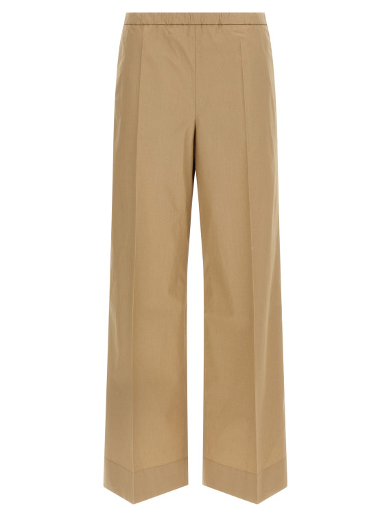 Брюки MONCLER Grosgrain logo patch pants (L10932A00009597LQ20J) #1