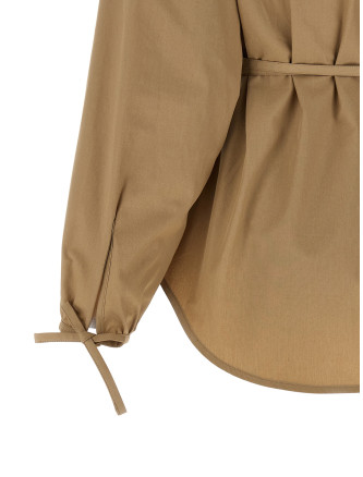 Повседневная куртка MONCLER Grosgrain logo patch overshirt (L10932F00021597LQ20J) #