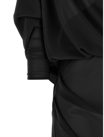 Макси ENTIRE STUDIOS Asymmetrical skirt dress (ESSS26DR020160015) #