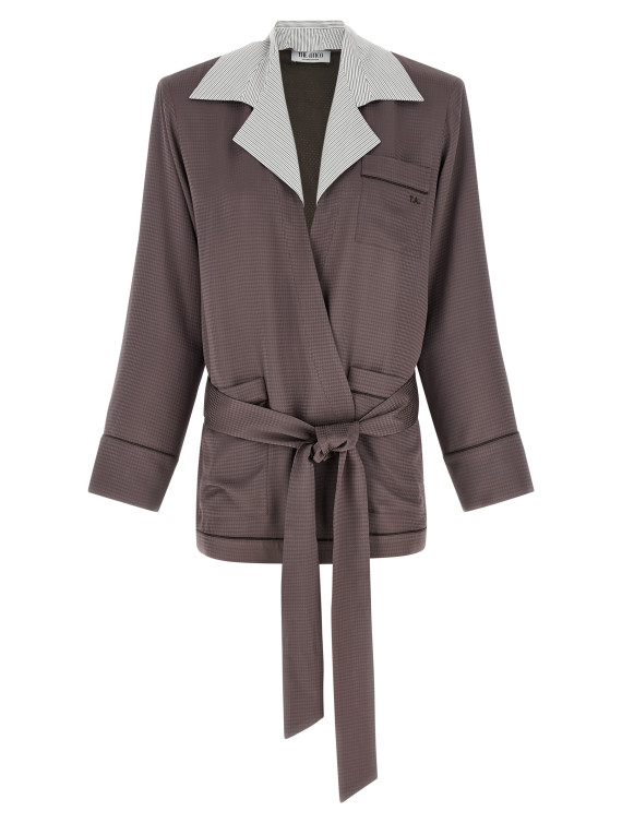 Пиджак, костюм THE ATTICO Dressing gown blazer (260WCB00114867) #1