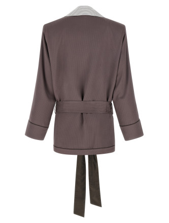 Пиджак, костюм THE ATTICO Dressing gown blazer (260WCB00114867) #