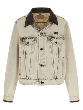 Джинсовая куртка MIU Denim jacket