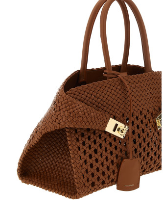 Ручная сумка FERRAGAMO 'Hug Th S' (789997NATURALERST) #