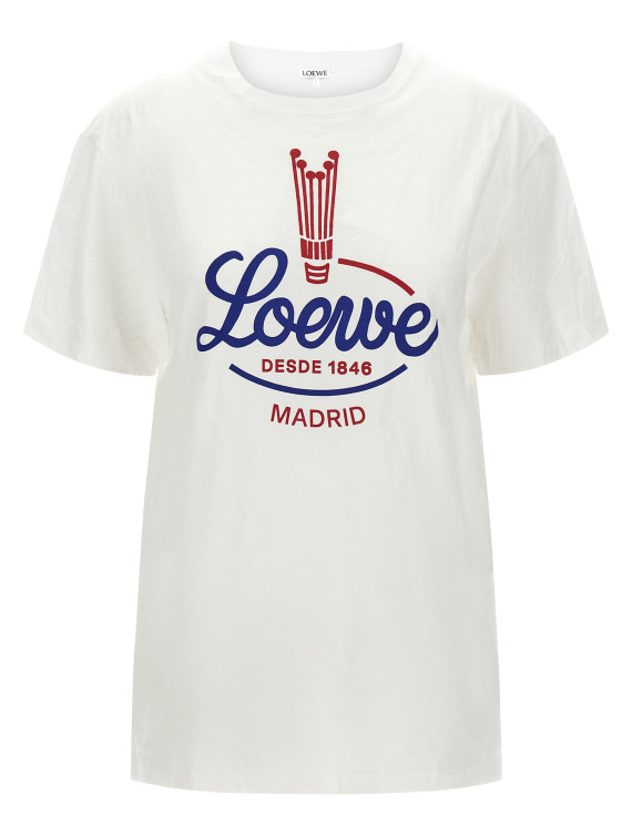 Футболка LOEWE Crinkled effect T-shirt (S540Y22X932100) #1