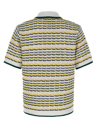 Поло CASABLANCA 'Tuck Stitch' (MSP26KW126001) #