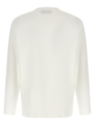 Футболка RIVIERA PROJECT Cotton t-shirt (TSHIRTMANICALUNGABIANCO) #