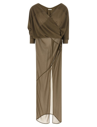 Макси ENTIRE STUDIOS Asymmetrical skirt dress