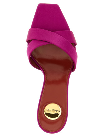 Босоножки на высоком каблуке SAINT LAURENT 'Opyum' (8189319QAB15518) #