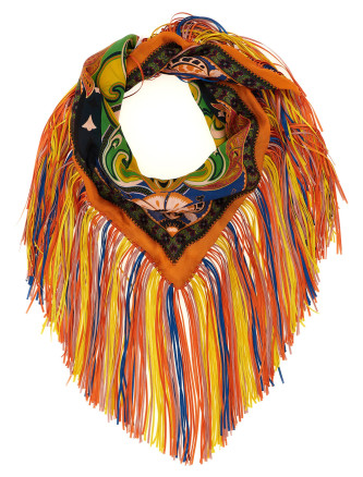 Шарф, платок ETRO Fringed scarf