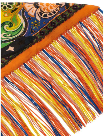 Шарф, платок ETRO Fringed scarf (WAXA0023AQ11UX0870) #
