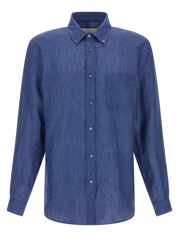 Рубашка, блузка RIVIERA PROJECT Linen shirt (CAMICIALINOB024) #1