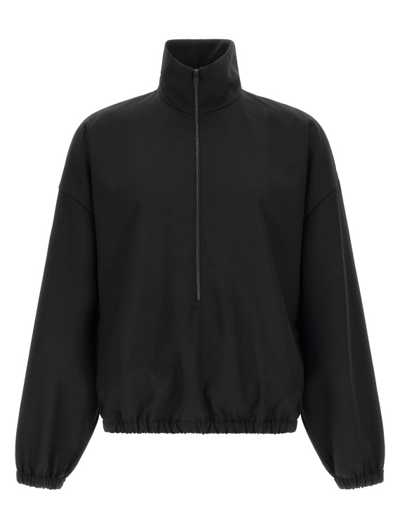 Толстовка FEAR OF GOD Half-zip sweatshirt (FG9M64655TWRBLACK) #1