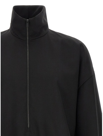 Толстовка FEAR OF GOD Half-zip sweatshirt (FG9M64655TWRBLACK) #