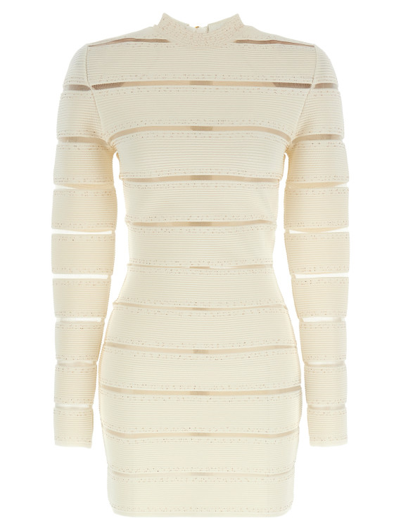 Мини BALMAIN Bodycon dress (GF0R8955KJ84GDK) #1