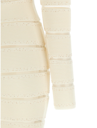 Мини BALMAIN Bodycon dress (GF0R8955KJ84GDK) #