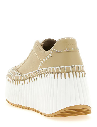 Обувь на платформе CHLOÉ 'Nama' (CH26U02IWX21M) #