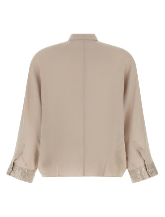 Рубашка, блузка BRUNELLO CUCINELLI 'Dazzling Cascade Cuffs' (MA698RH316C4664) #