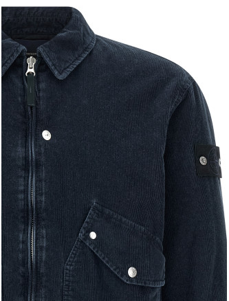 Куртка-бомбер STONE ISLAND 'Micro Corduroy-Rinsed' (K2S154100123S0J10V0021) #