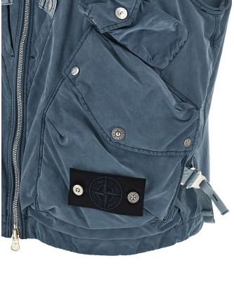 Жилет STONE ISLAND 'G100016 David Light Indigo-Tc' (K2S15G100016S0J14V0021) #