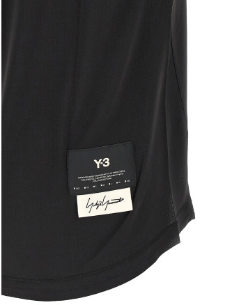 'Y-3 Running' T-shirt (KF6197BLACK) #