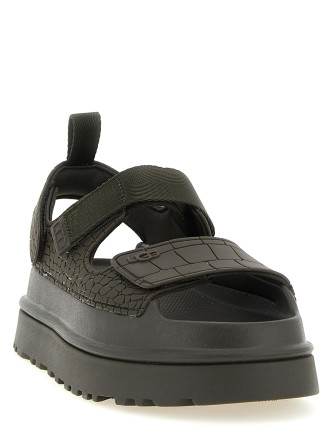 'GoldenGlow Embossed' sandals (1175311DNSS) #