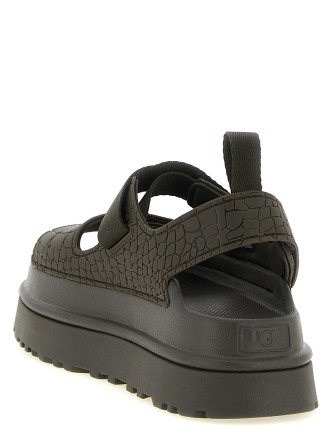 'GoldenGlow Embossed' sandals (1175311DNSS) #