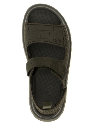 'GoldenGlow Embossed' sandals (1175311DNSS) #