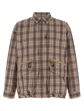 Повседневная куртка COMME DES GARҪONS HOMME Check overshirt