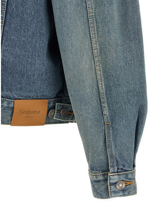 Джинсовая куртка SAINT LAURENT 'Trucker' (859157Y11CA4939) #