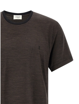 Футболка SAINT LAURENT 'Cassandre' (858314Y38AS1079) #