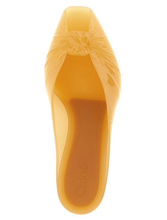 Каблуки средней высоты CHLOÉ 'Chloé Jelly' (CH26U17ORQ26O) #