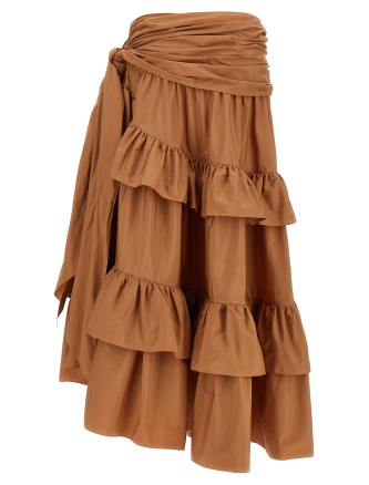 Мини CHLOÉ Flounces volant skirt (CH26UJU5314426U) #