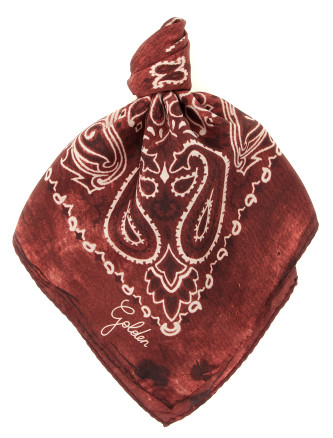 Шарф, платок GOLDEN GOOSE Paisley scarf
