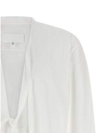 Рубашка, блузка MAISON MARGIELA Raw cut hem shirt (S67DT0031S43001100) #