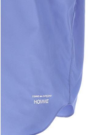 Рубашка, блузка COMME DES GARҪONS HOMME Logo embroidery shirt (HQB1032) #
